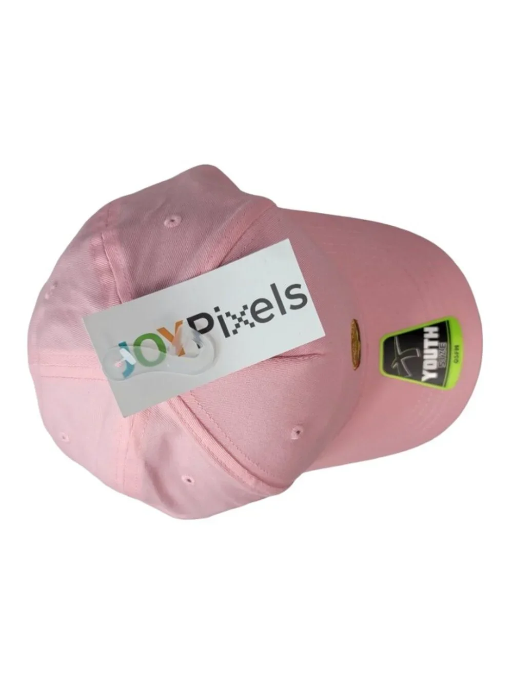 Joy Pixels Hamburger Emoji Hat Pink OS Curved Snapback Baseball Cap Adj NEW